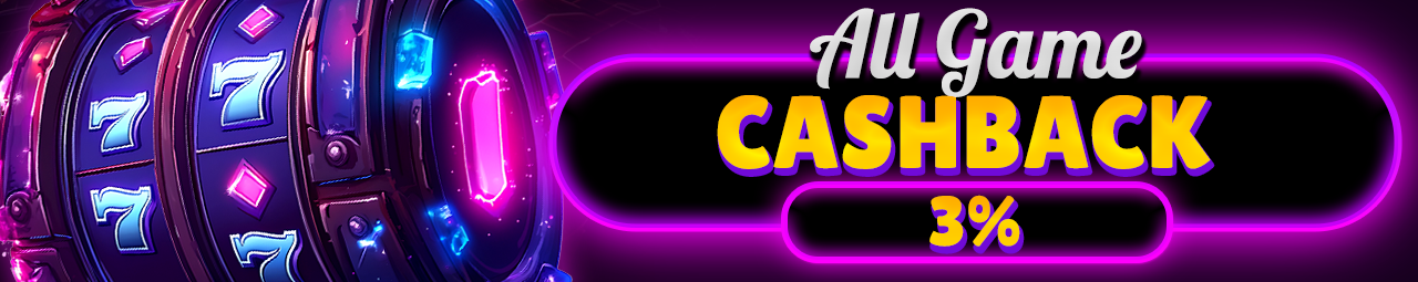 BONUS CASHBACK 3%